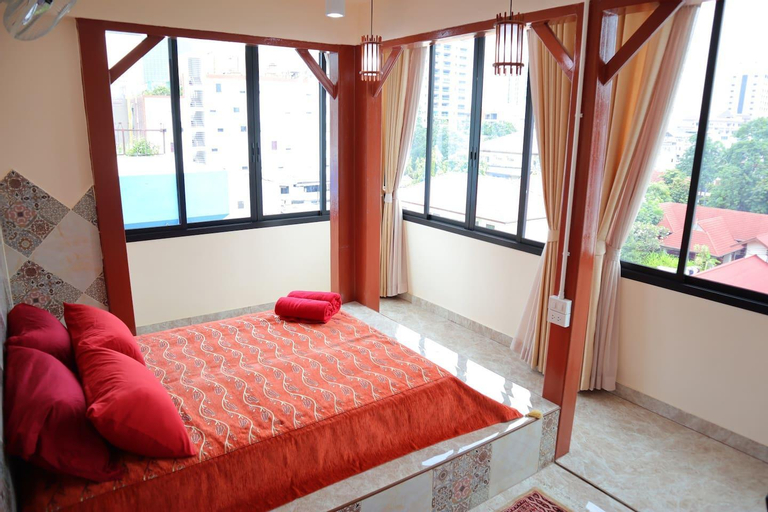  Sky bedroom with a smooth life view , Yannawa