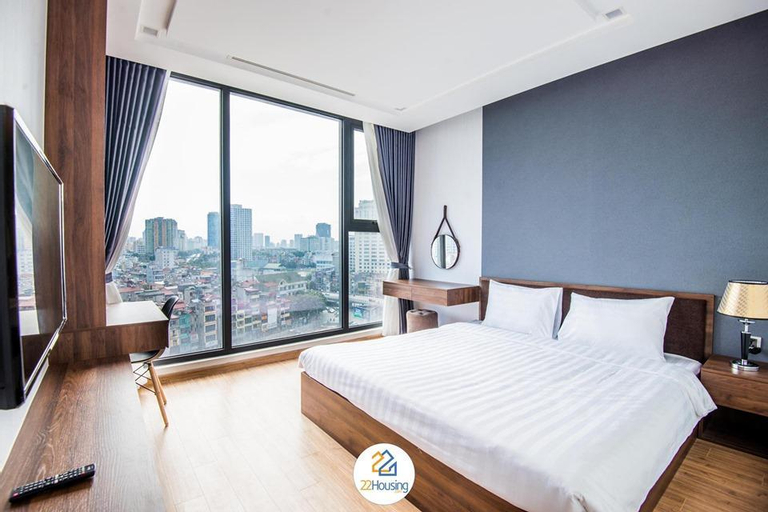 Bedroom 2, Luxury 03Br Apt Vinhomes Metropolis/ modern design, Ba Đình