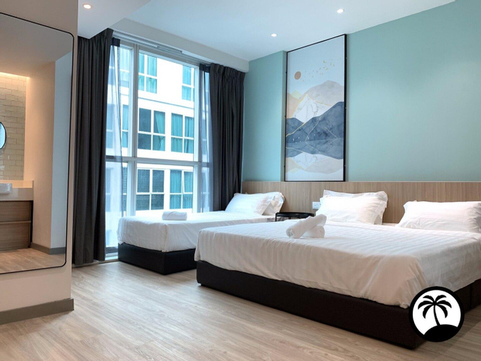 Paradise Suite 805 @Sutera Avenue, King&Single Bed, Kota Kinabalu