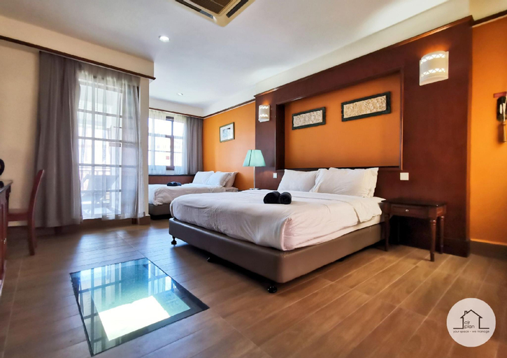 Bedroom 2, Port Dickson Premium Water Chalet - Seaview, Port Dickson