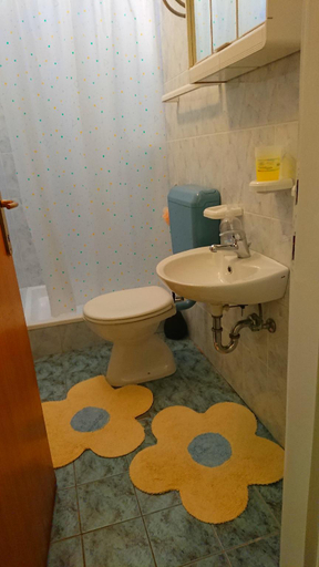 Bathroom 4, Beautiful Apartment With Balcony on Island Rab, Lopar/Supetarska Draga