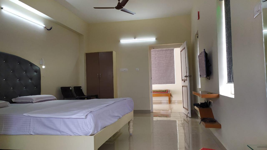 Bedroom 4, Srinivasa Hotel, Chittoor