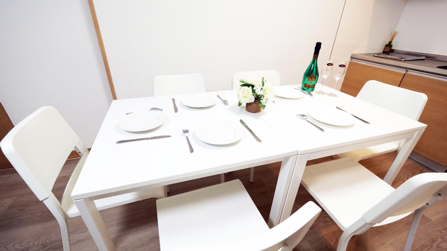 Dining Room, E-Aparment in Shinjuku-31-YoE-4新宿駅新宿御苑まで徒歩圏内7人宿泊OK, Shinjuku