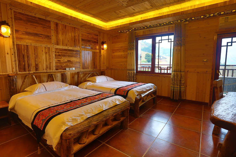 Bedroom 3, Longji Holiday Hotel, Guilin