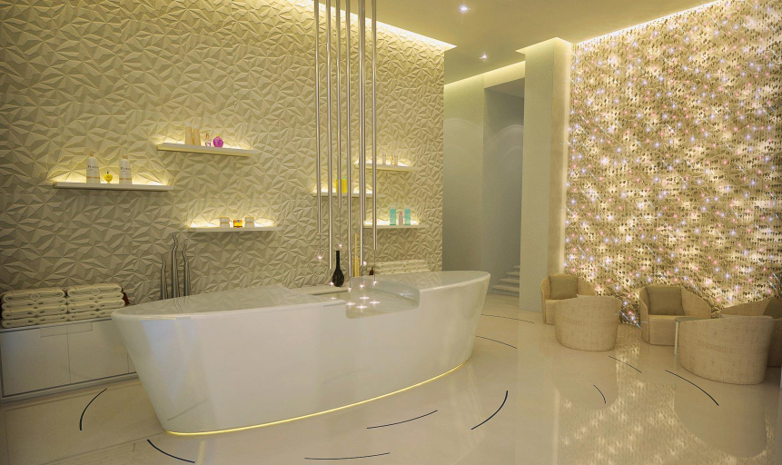 Bathroom, Levatio Hotel, Bausher