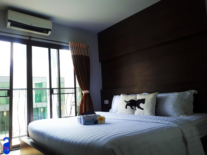 Bedroom 4, Bed by City Surawong-Patpong, Bang Rak