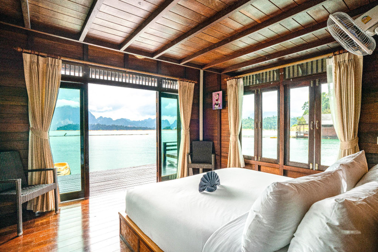 Bedroom 3, 500 Rai Khao Sok Floating Resort, Ban Ta Khun