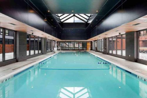The loft pool sauna gym in the bronx, New York