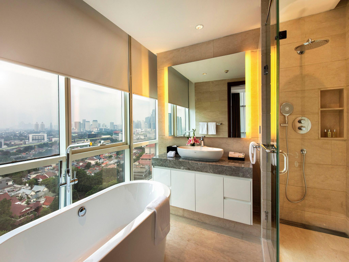 Bathroom 4, Oakwood Suites La Maison Jakarta (temporarily closed), South Jakarta
