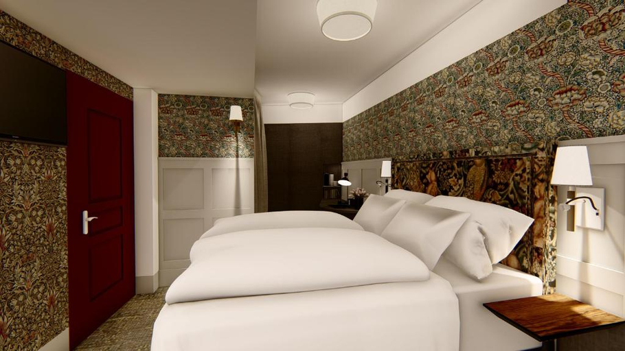 Bedroom 2, Logis Hotel Du Mouton, Haut-Rhin