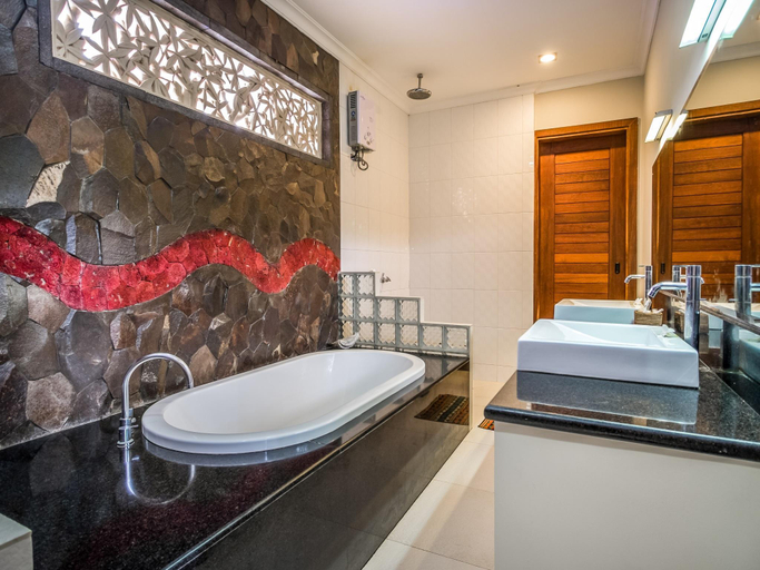 Bathroom, The Edelweiss Boutique Hotel Kuta, Badung