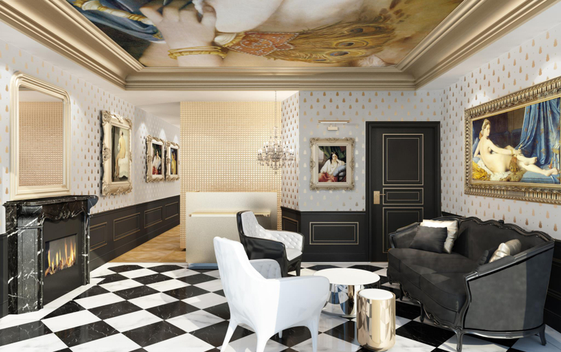 Public Area 4, Hôtel Eiffel Petit Louvre, Paris