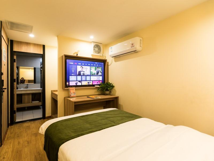 Bedroom 3, GreenTree Inn (Jiangyin Wanda Plaza, Tongfu Road), Wuxi