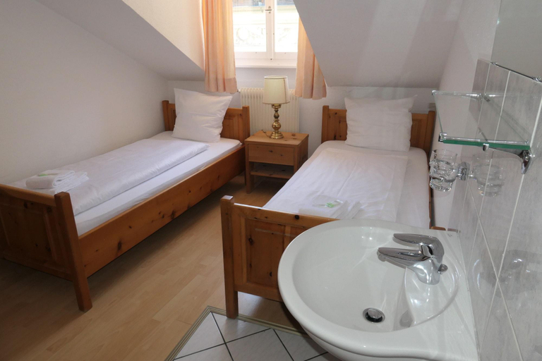 Bathroom 4, Hotel Franziskaner, Plessur
