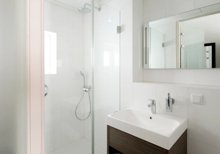 Bathroom 5, Fletcher Hotel-Restaurant Nautisch Kwartier, Huizen