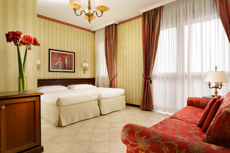 Bedroom 2, UNA HOTELS Hotel Residence Contessa Jolanda Milano, Milano