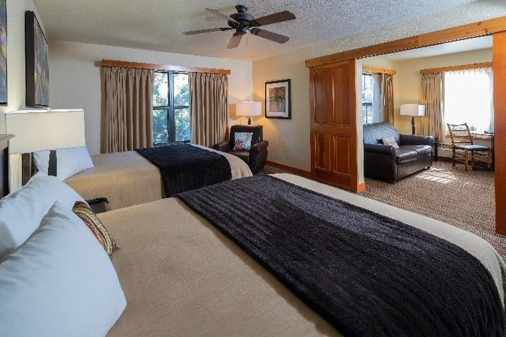 Bedroom 4, Wuksachi Village and Lodge, Tulare