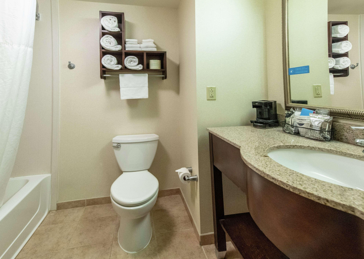 Bathroom 4, Hampton Inn Presque Isle, Aroostook