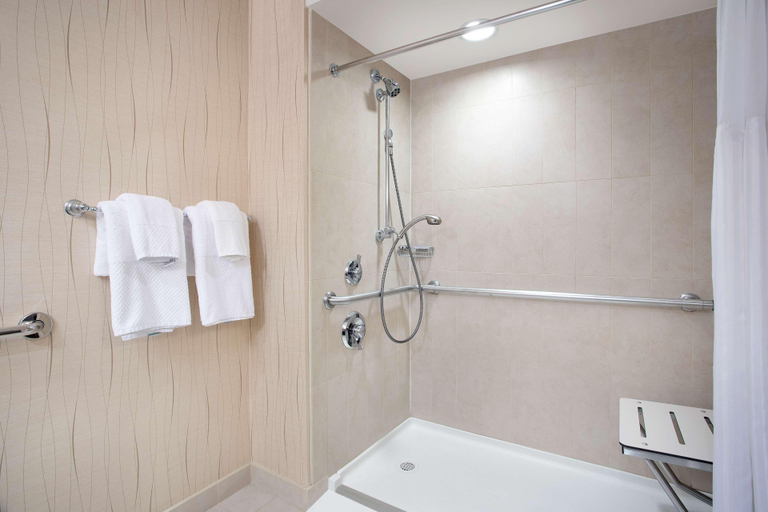 Bathroom 5, Hilton Rosemont/Chicago O'Hare, Cook