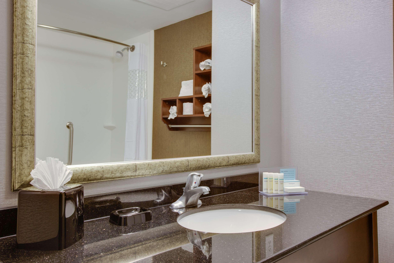Bathroom 4, Hampton Inn & Suites Philladelphia/Bensalem, Bucks
