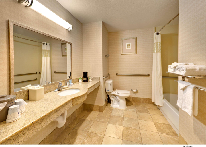 Bathroom 4, Hampton Inn & Suites Reno, Washoe