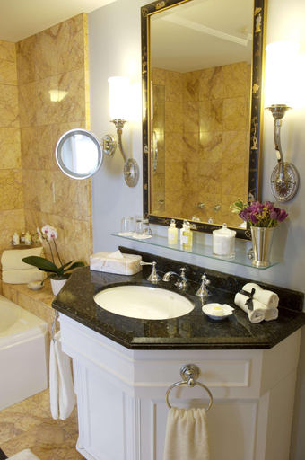 Bathroom 5, Fairmont San Francisco, San Francisco