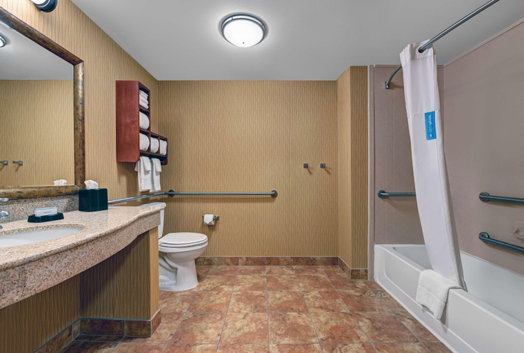 Bathroom 4, Hampton Inn Deming, Luna