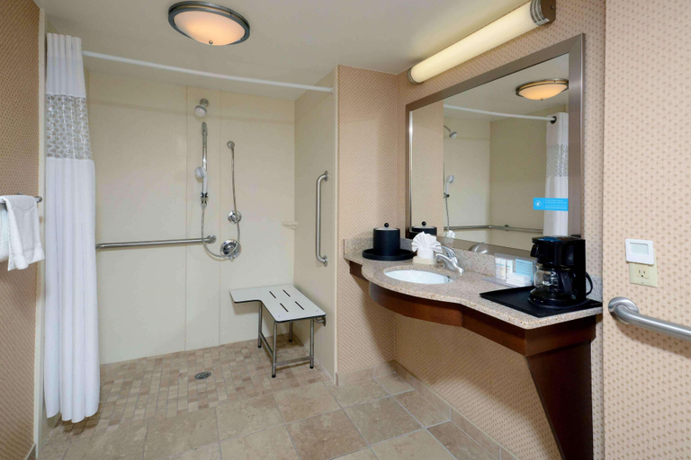 Bathroom 4, Hampton Inn By Hilton Fayetteville Fort Bragg, Cumberland