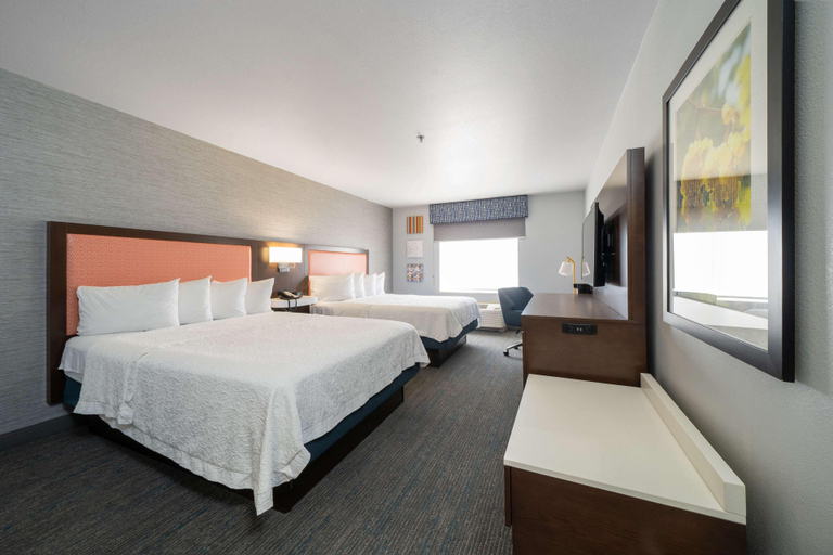 Bedroom 3, Hampton Inn & Suites Modesto-Salida, Stanislaus