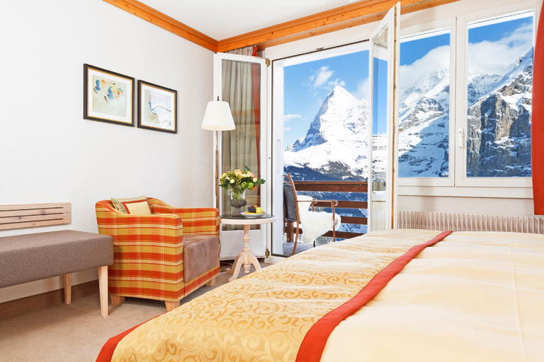 Bedroom 3, Eiger Mürren Swiss Quality Hotel, Interlaken