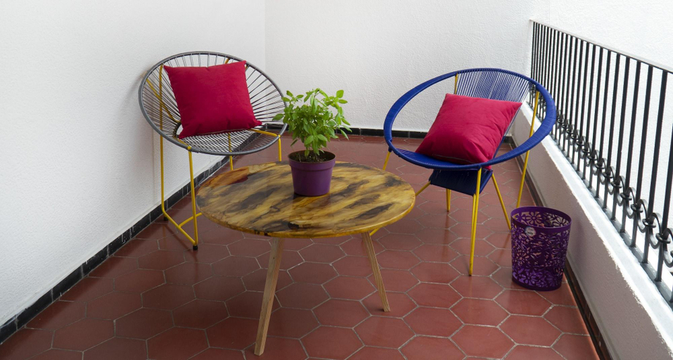 Public Area, Casa Colores Hostal, Guadalajara