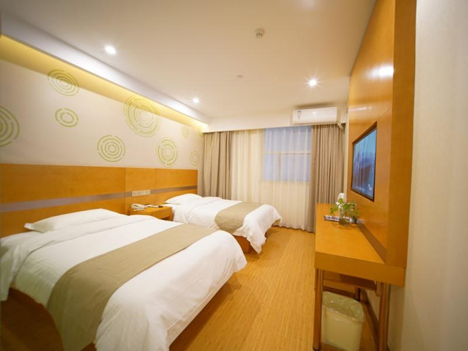Bedroom 3, Greentree Inn Shanghai Baoshan District Tieshan Ro, Shanghai