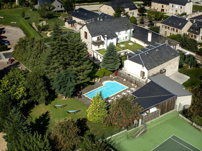 Public Area, Logis Hotel Brunel Le Rocher Blanc, Lozère