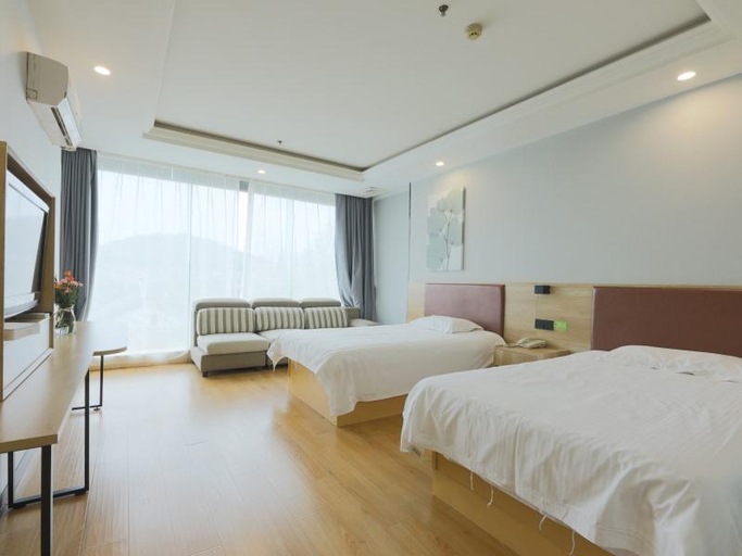 Bedroom 3, GreenTree Inn Nanjing Jiangning Beiyan Road Express Hotel, Nanjing
