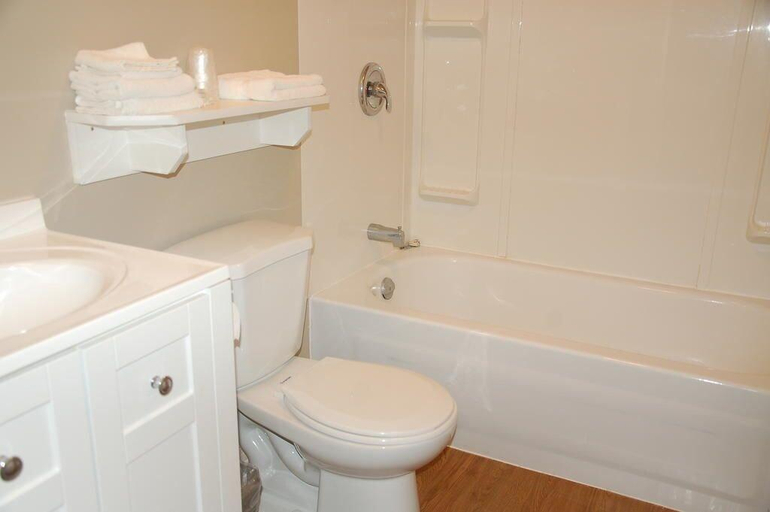 Bathroom 4, Stardust Motel, Division No. 4