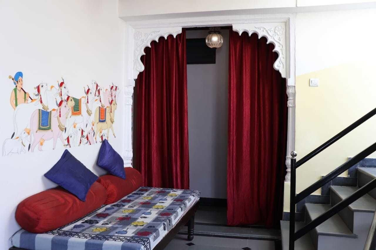 Bedroom 2, Black Pepper Guest House, Udaipur