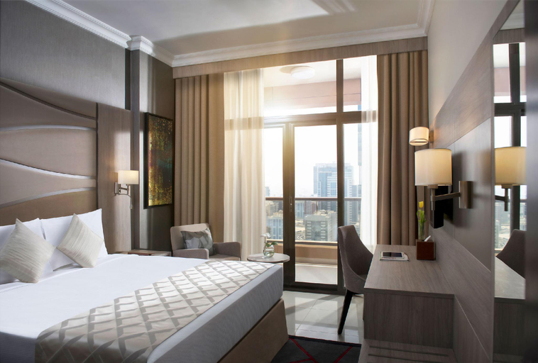 Bedroom, Two Seasons Hotel & Apartments (ex. Gloria Hotel), Dubai