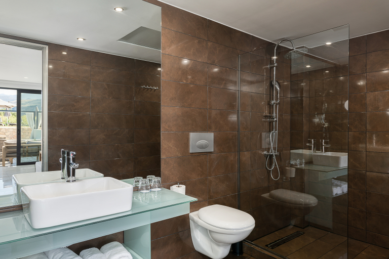Bathroom, Chq Galini Palace, Crete