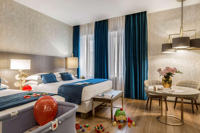 Bedroom 2, Rosa Grand Milano - Starhotels Collezione, Milano