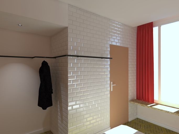 Bathroom 4, greet Hotel Boulogne Billancourt Paris, Hauts-de-Seine