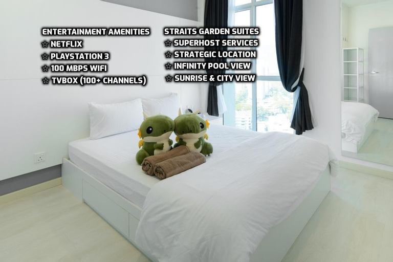 Couples Getaway XVII ★Cozy Suite Sleeps 1~4 | 城市套房, Pulau Penang