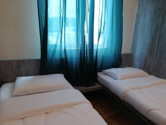 Bedroom 2, Spacious Condo Free Wifi at Autocity Perai 1-6 pax, Seberang Perai Tengah