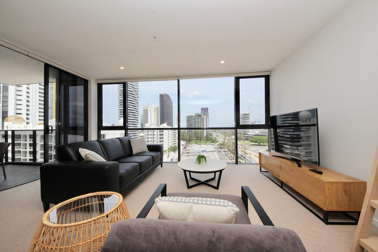 Luxury Designer Qube apartment, Styled Stays 31, Gold Coast