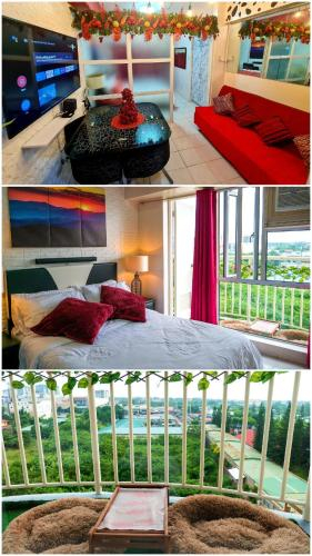 The Red Keep Condotel Tagaytay Cityland Prime Residences with 55in 4k TV & Netflix, Tagaytay City
