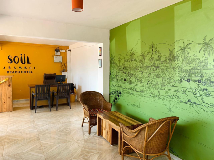 Public Area, Soul Arambol Beach Hotel, North Goa