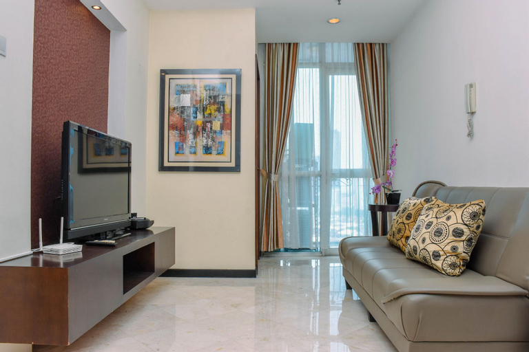 Others, Elegant and Comfort 1BR + Extra Room Apartment at Bellagio Residence By Travelio, South Jakarta
