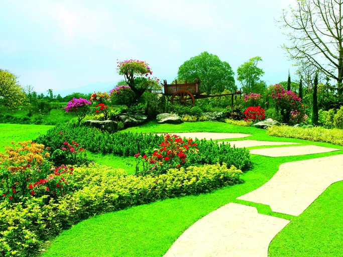 Public Area 4, Fuengfah Riverside Gardens Resort, Mae Rim