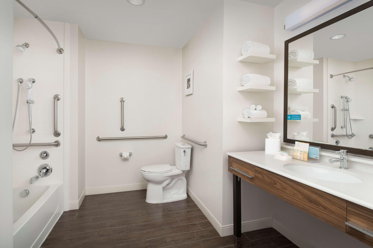 Bathroom 4, Hampton Inn and Suites Phoenix Tempe, Maricopa
