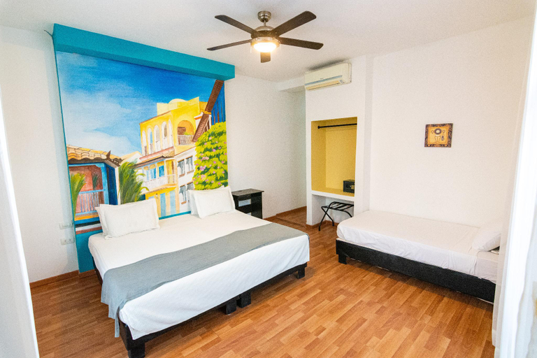 Bedroom 5, Hotel Mirador Torre del Reloj, Cartagena de Indias