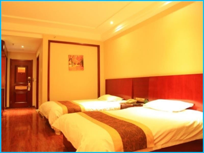 Bedroom, Greentree Inn Wuwei East Beiguan Road Express Hote, Wuwei